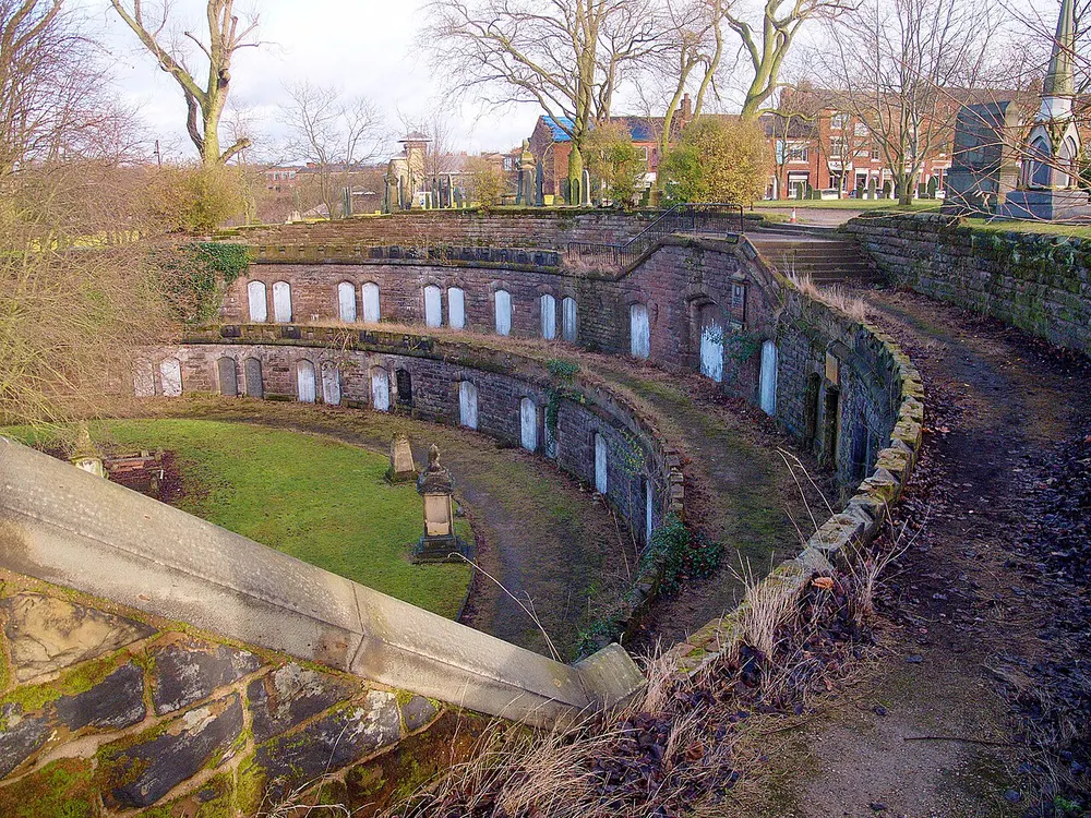 Warstone Lane Cemetery, the local landmark of B18