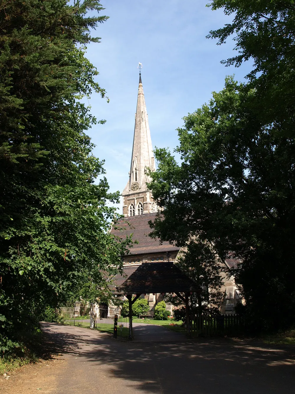 St Mary's Church, Selly Oak, the local landmark of B29