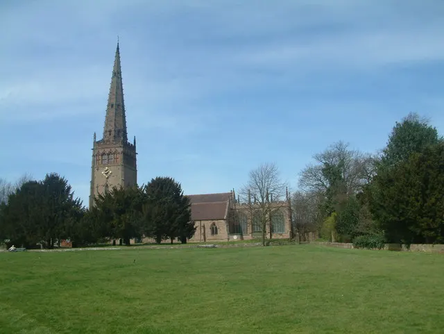 Church of St Peter and St Paul, Coleshill, the local landmark of B46