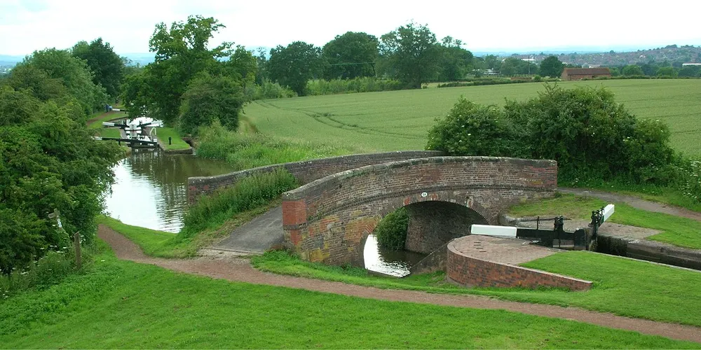 Tardebigge Locks, the local landmark of B60