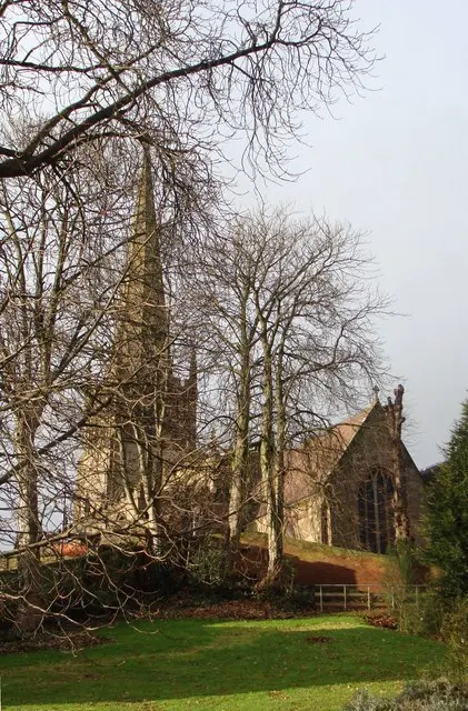 St John the Baptist Church, Bromsgrove, the local landmark of B61