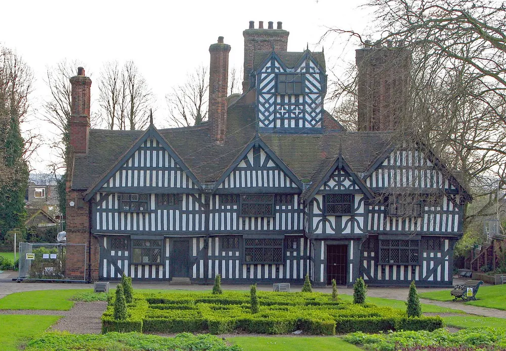 Oak House, West Bromwich, the local landmark of B70