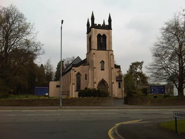 St James' Church, Mere Green, the local landmark of B75