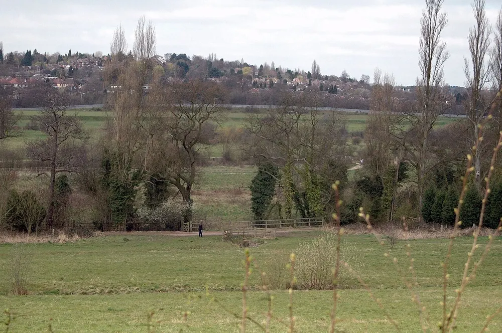 New Hall Valley Country Park, the local landmark of B76