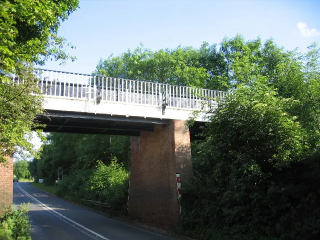 Wootton Wawen Aqueduct, the local landmark of B95