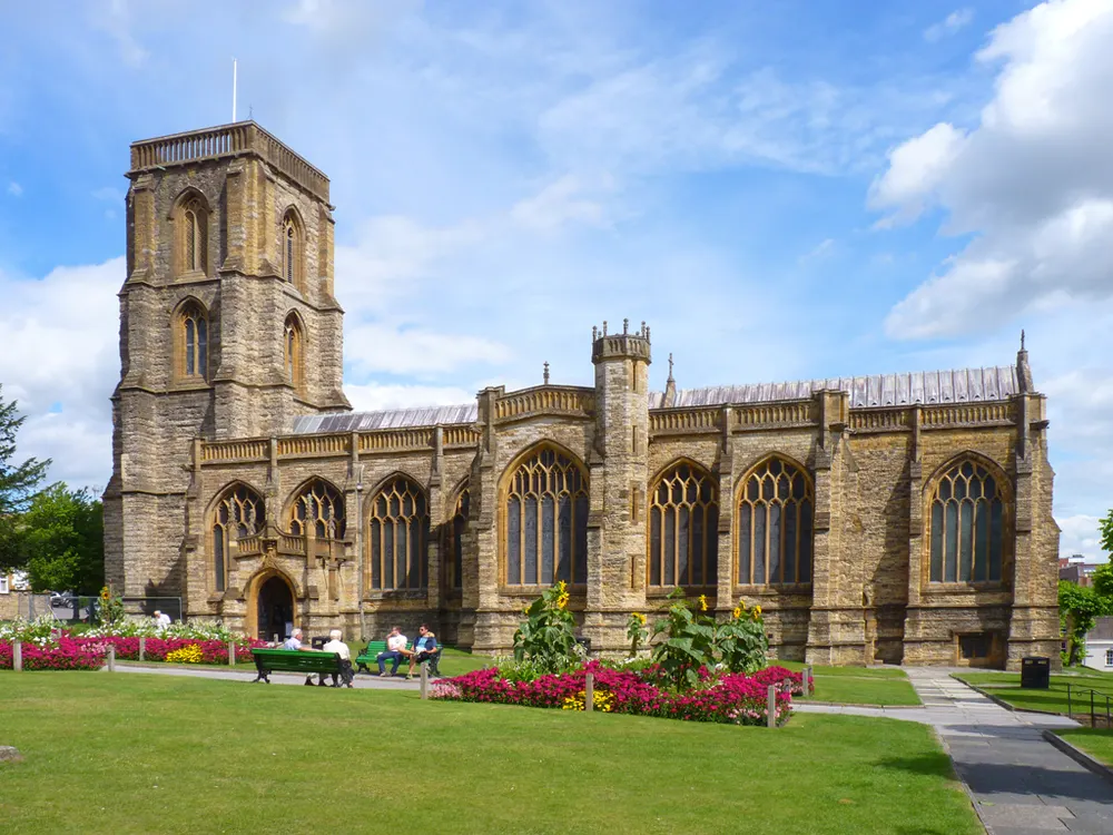 Church of St John the Baptist, Yeovil, the local landmark of BA20