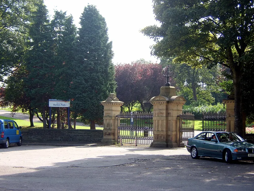 Horton Park, Bradford, the local landmark of BD5