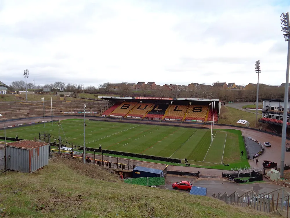 Odsal Stadium, the local landmark of BD6