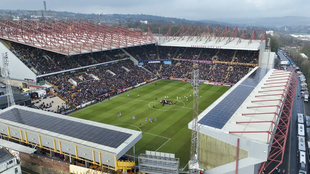 Valley Parade, the local landmark of BD8