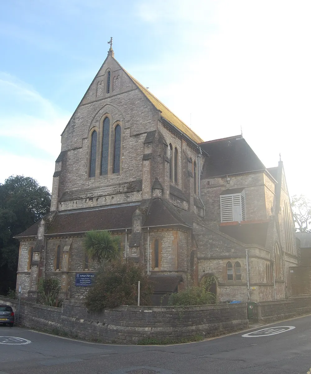 St Peter's Church, Parkstone, the local landmark of BH14