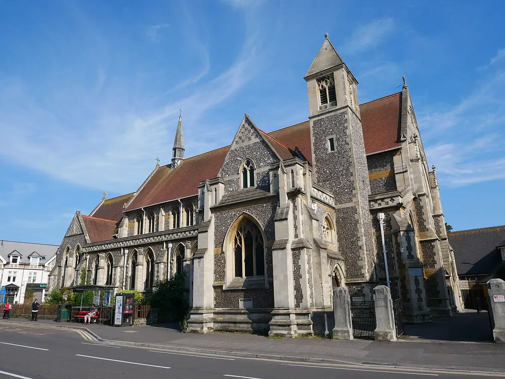 St John the Evangelist's Church, Bournemouth, the local landmark of BH5