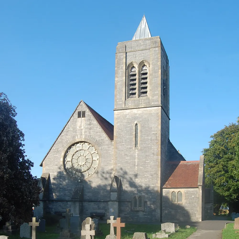 St John the Baptist's Church, Moordown, the local landmark of BH9