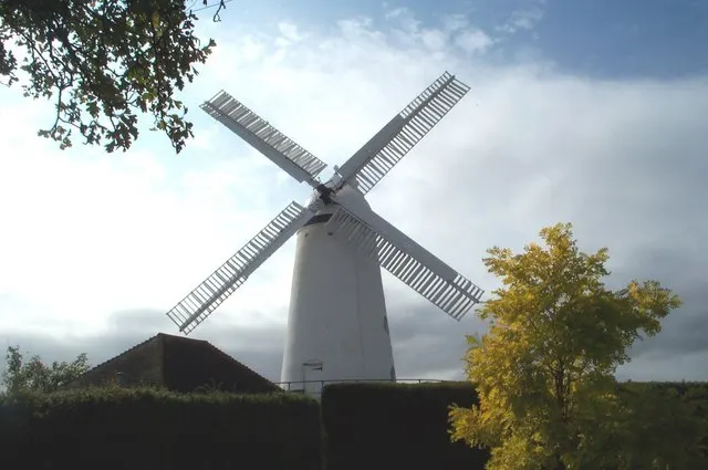 Stone Cross Windmill, the local landmark of BN24