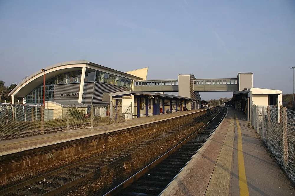Bristol Parkway railway station, the local landmark of BS34