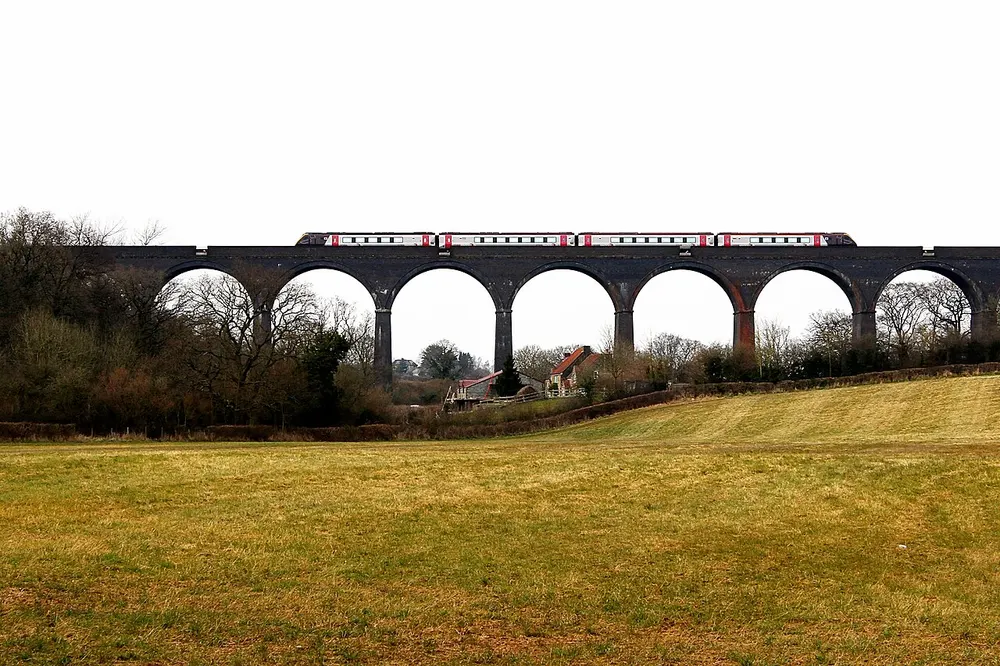 Huckford Viaduct, the local landmark of BS36