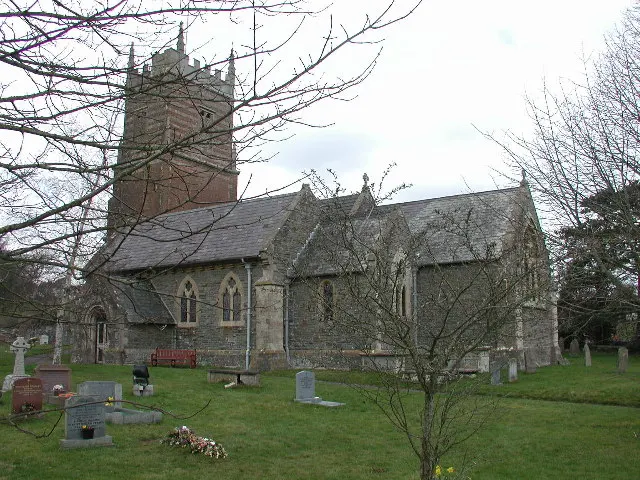 Church of St Augustine, Clutton, the local landmark of BS39