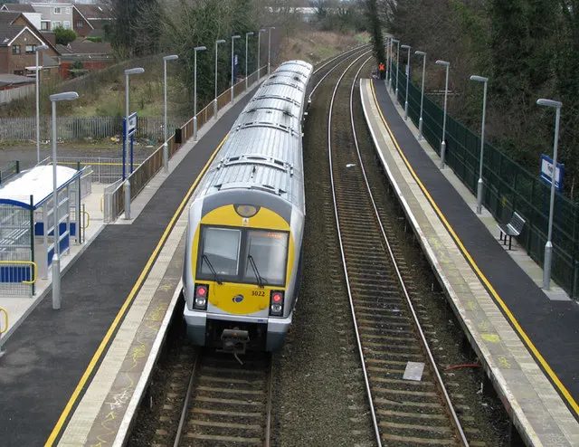 Finaghy railway station, the local landmark of BT10