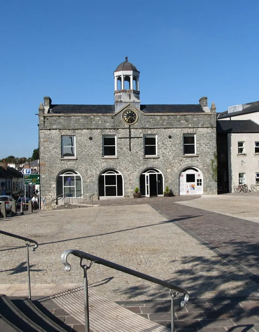 Ballynahinch Market House, the local landmark of BT24