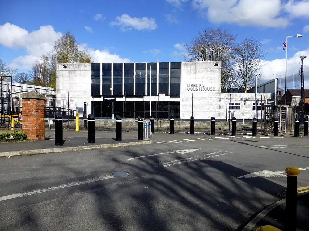 Lisburn Courthouse, the local landmark of BT28