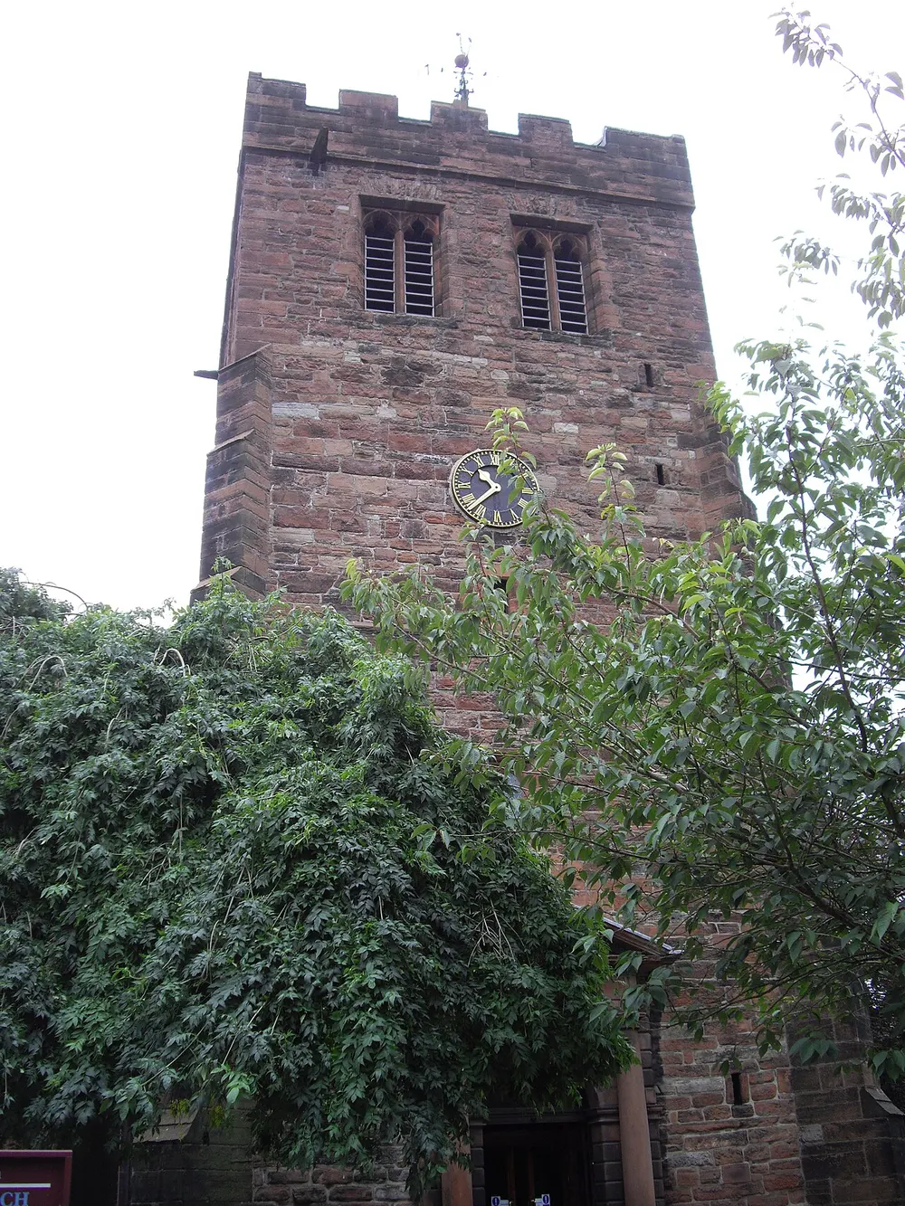 St Andrew's Church, Penrith, the local landmark of CA11