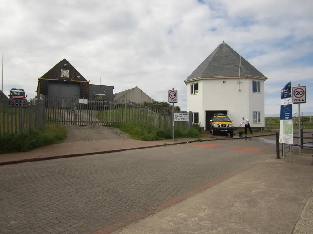 Maryport Lifeboat Station, the local landmark of CA15