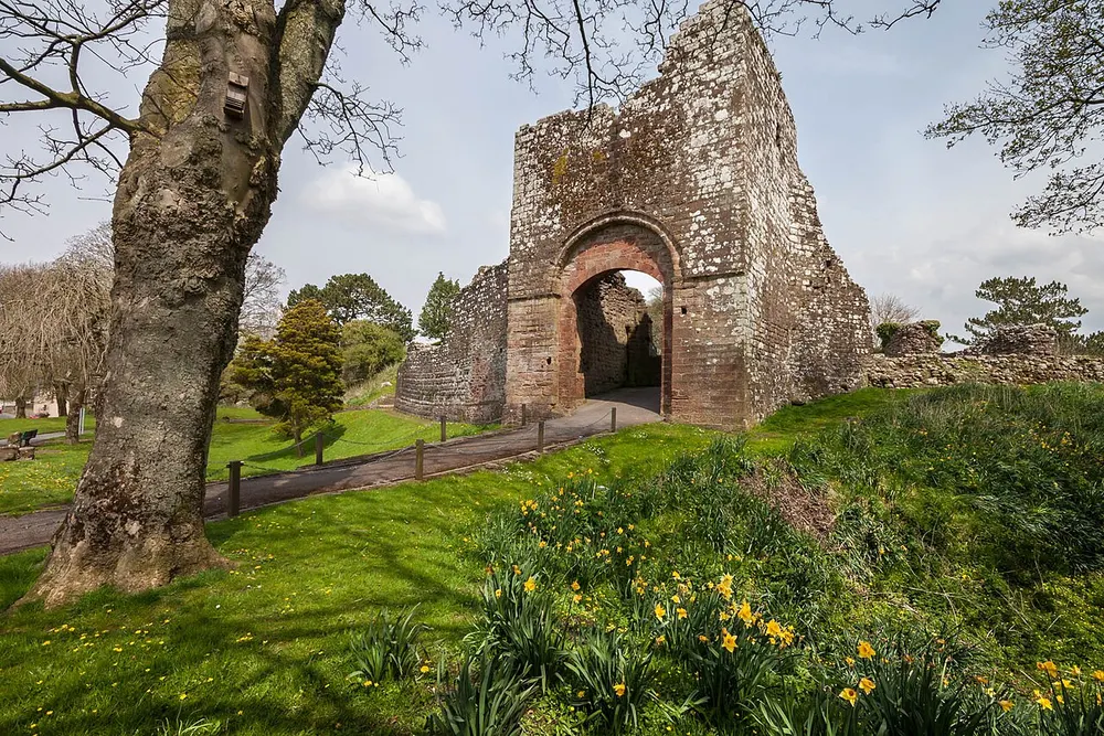 Egremont Castle, the local landmark of CA22