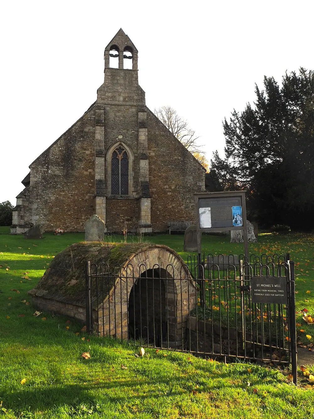St Michael's Church, Longstanton, the local landmark of CB24