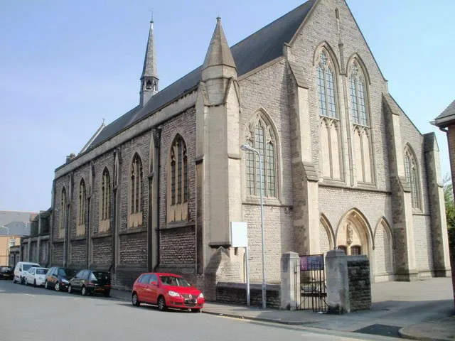 St German's Church, the local landmark of CF24