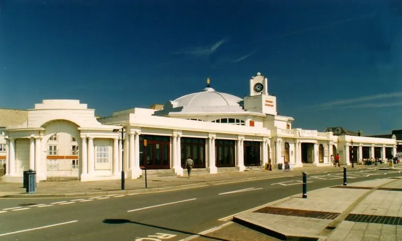 Grand Pavilion, Porthcawl, the local landmark of CF36