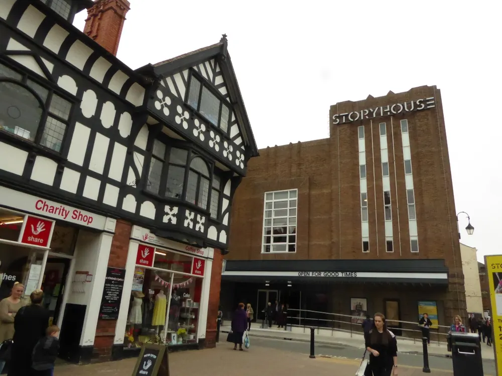 Storyhouse, the local landmark of CH1