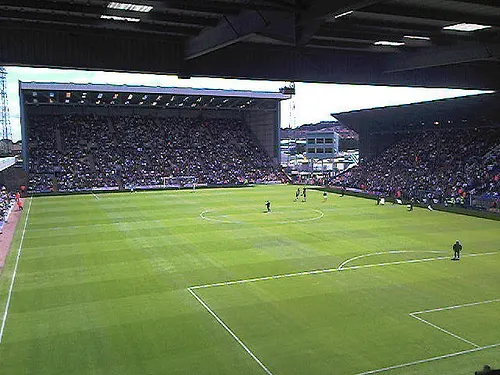 Prenton Park, the local landmark of CH42
