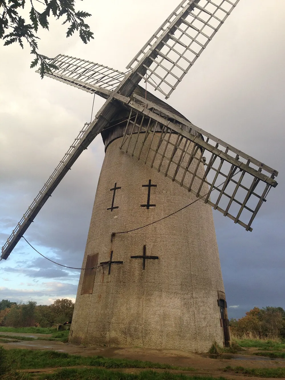 Bidston Windmill, the local landmark of CH43