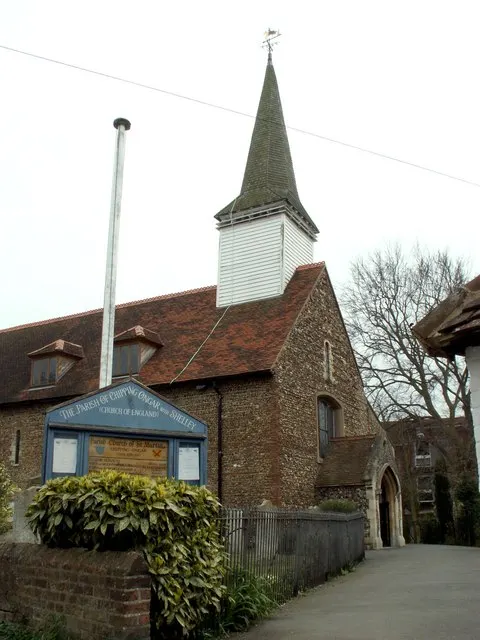 St Martin's Church, Chipping Ongar, the local landmark of CM5
