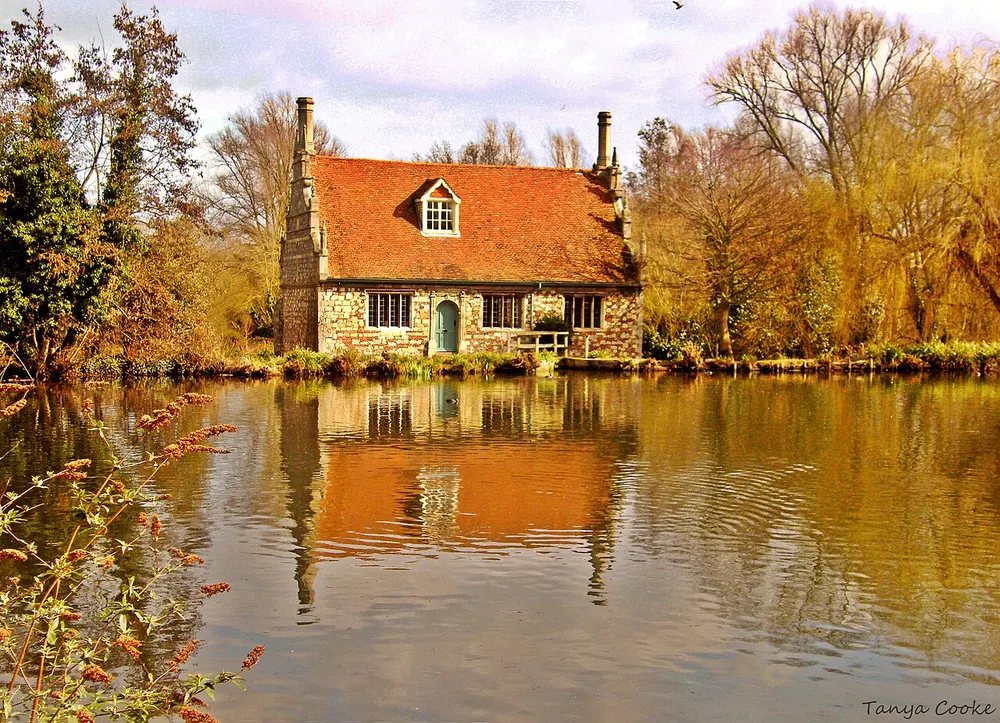 Bourne Mill, Colchester, the local landmark of CO2