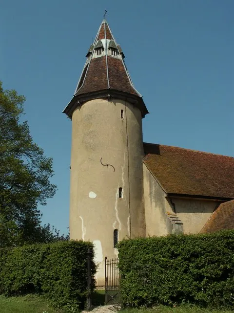 Holy Innocents Church, Lamarsh, the local landmark of CO8