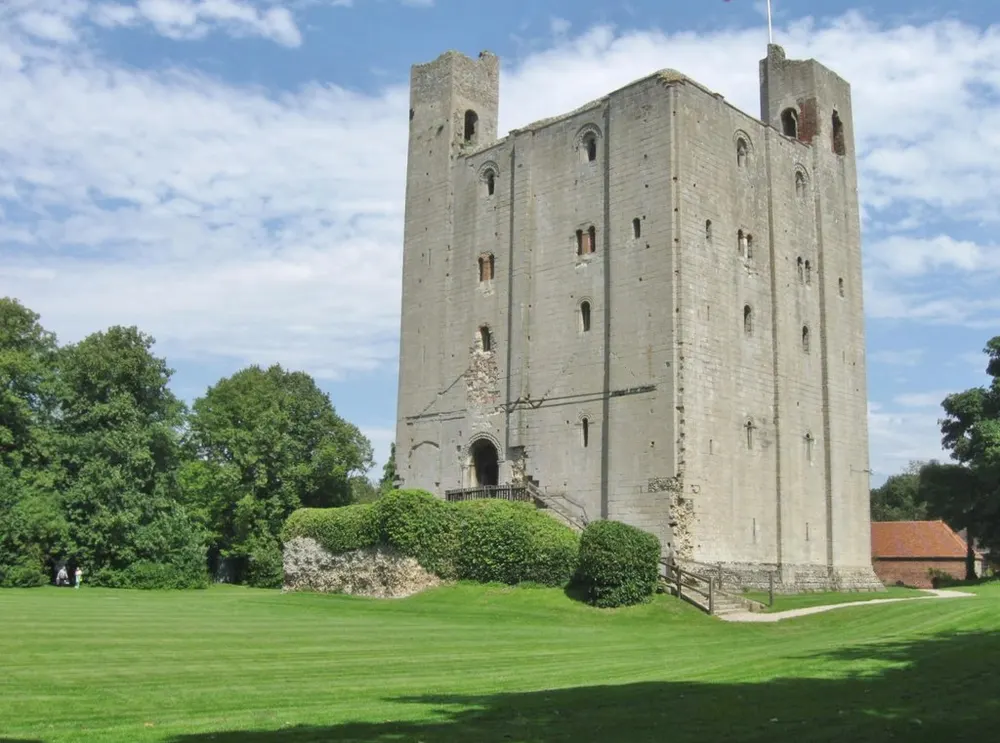 Hedingham Castle, the local landmark of CO9