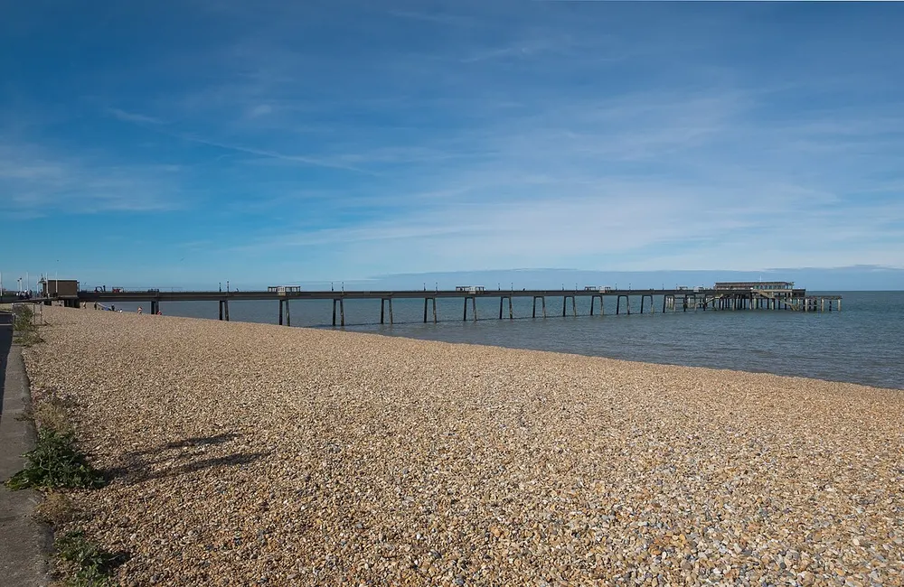 Deal Pier, the local landmark of CT14