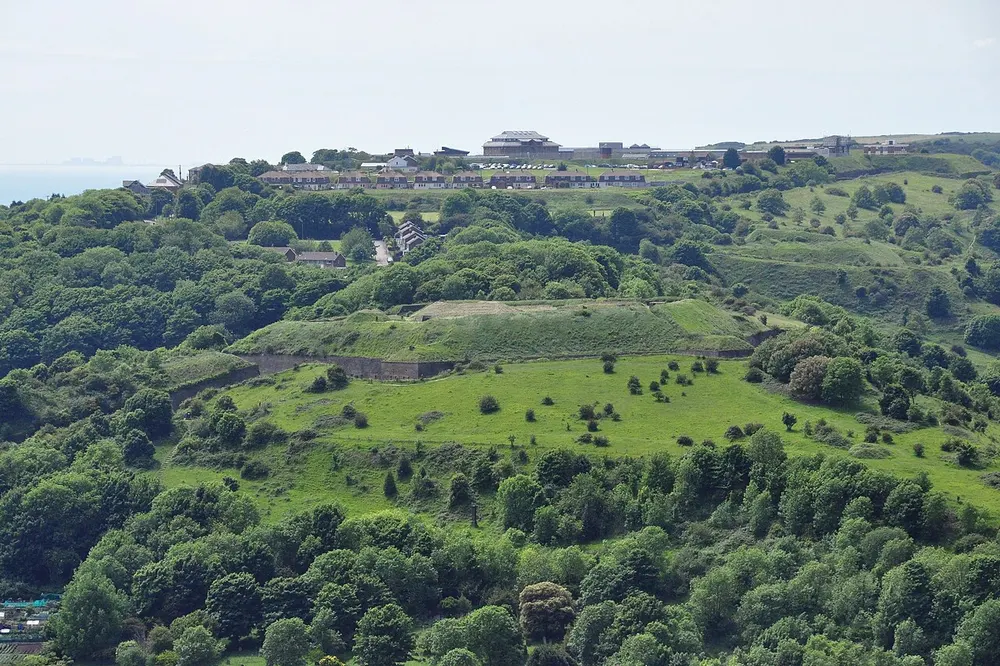 Dover Western Heights, the local landmark of CT17
