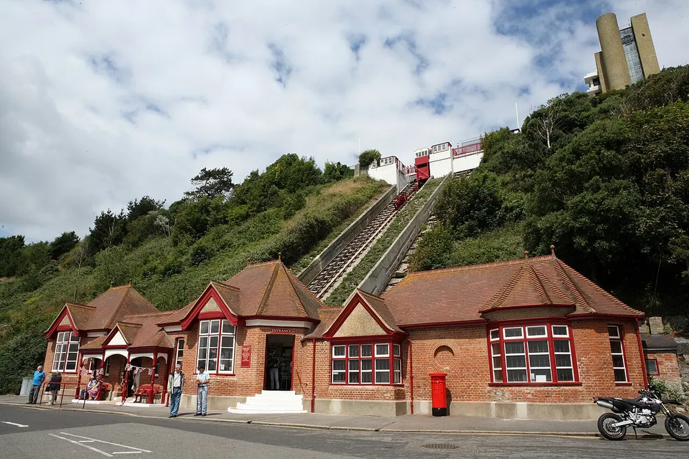 Leas Lift, the local landmark of CT20