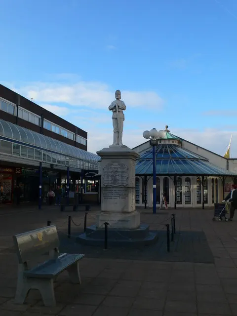 Boer War Memorial, Winsford, the local landmark of CW7
