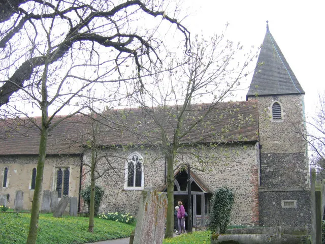 Church of St Margaret of Antioch, Darenth, the local landmark of DA2