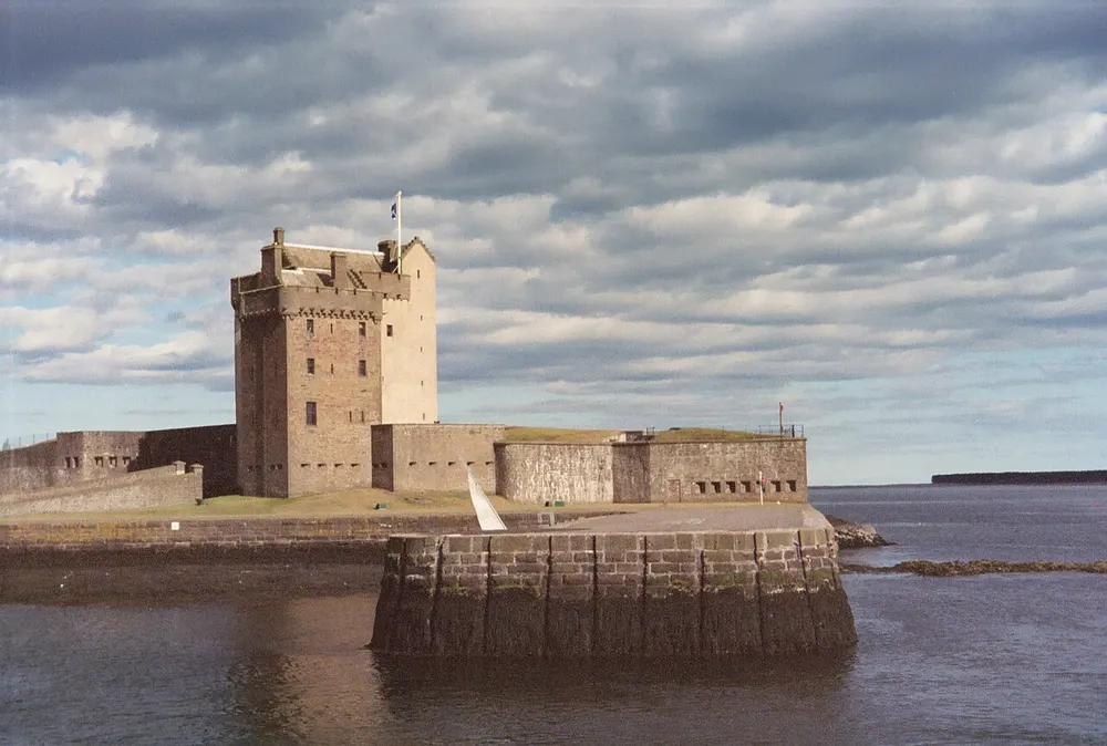 Broughty Castle, the local landmark of DD5