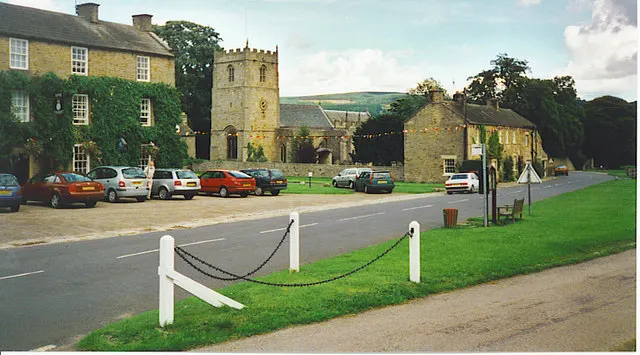 Romaldkirk, the local landmark of DL12