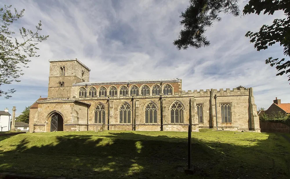 St Peter's Church, Barton-upon-Humber, the local landmark of DN18