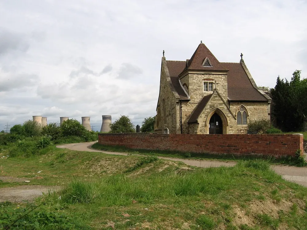 St Oswald's Church, Kirk Sandall, the local landmark of DN3