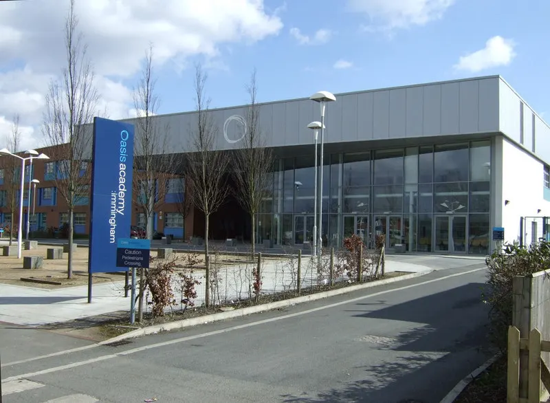 Oasis Academy Immingham, the local landmark of DN40
