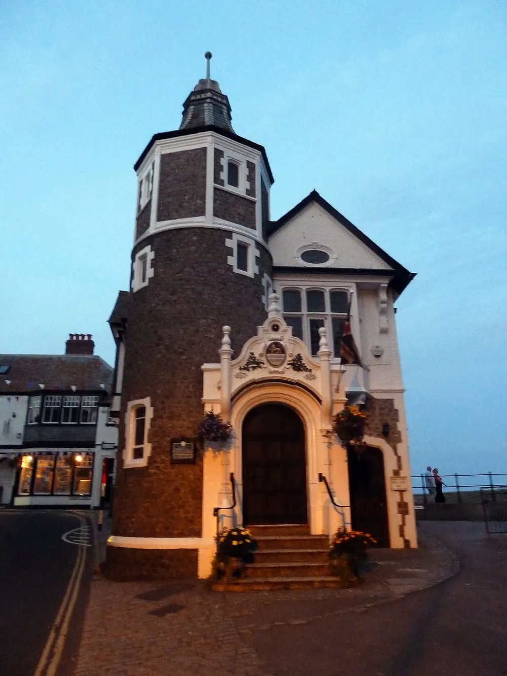Lyme Regis Guildhall, the local landmark of DT7
