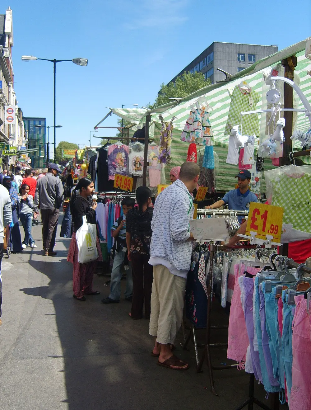 Whitechapel Road, the local landmark of E1