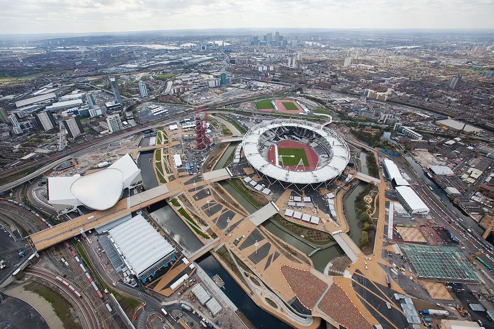 Queen Elizabeth Olympic Park, the local landmark of E20