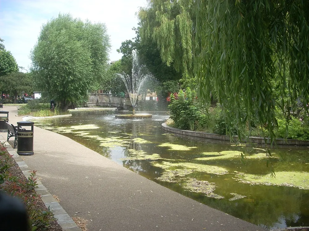 Clapton Pond, the local landmark of E5